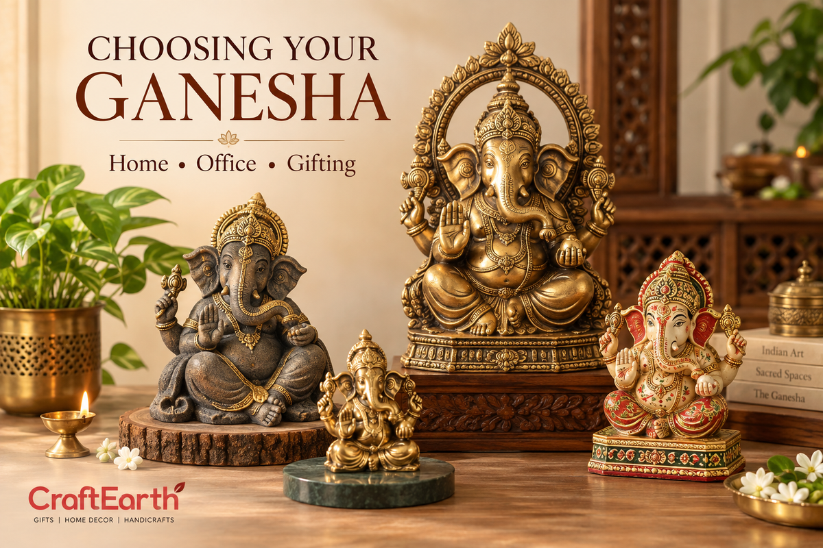 How to Choose the Perfect Ganesha Idol for Your Home, Office or Gift