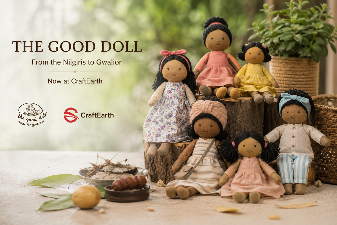 The Good Doll Handmade Fabric Dolls from Nilgiris Available at CraftEarth Gwalior