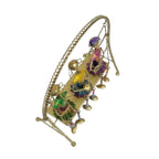 Handcrafted Rajasthani Metal Musicians on Swing Showpiece I-200-A