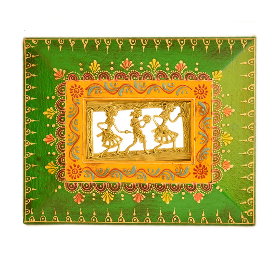 Handcrafted Dhokra Art Wall Frame WD-125-A-WS