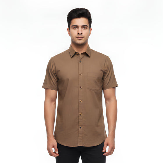 CraftEarth Men's Short-Sleeve Shirt HS-C4