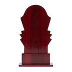 Premium Wooden Tricolor Memento Award | Elegant Golden Memento with Indian Flag Accents M-243