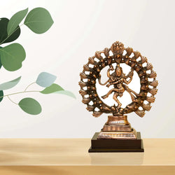 Nataraja Statue – Shiva as the Lord of Dance | Antique Finish - G-234-A