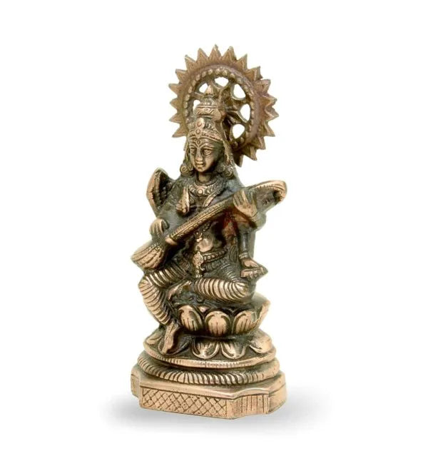 craftearth-black-metal-saraswati-statue-big-5-min-600×653