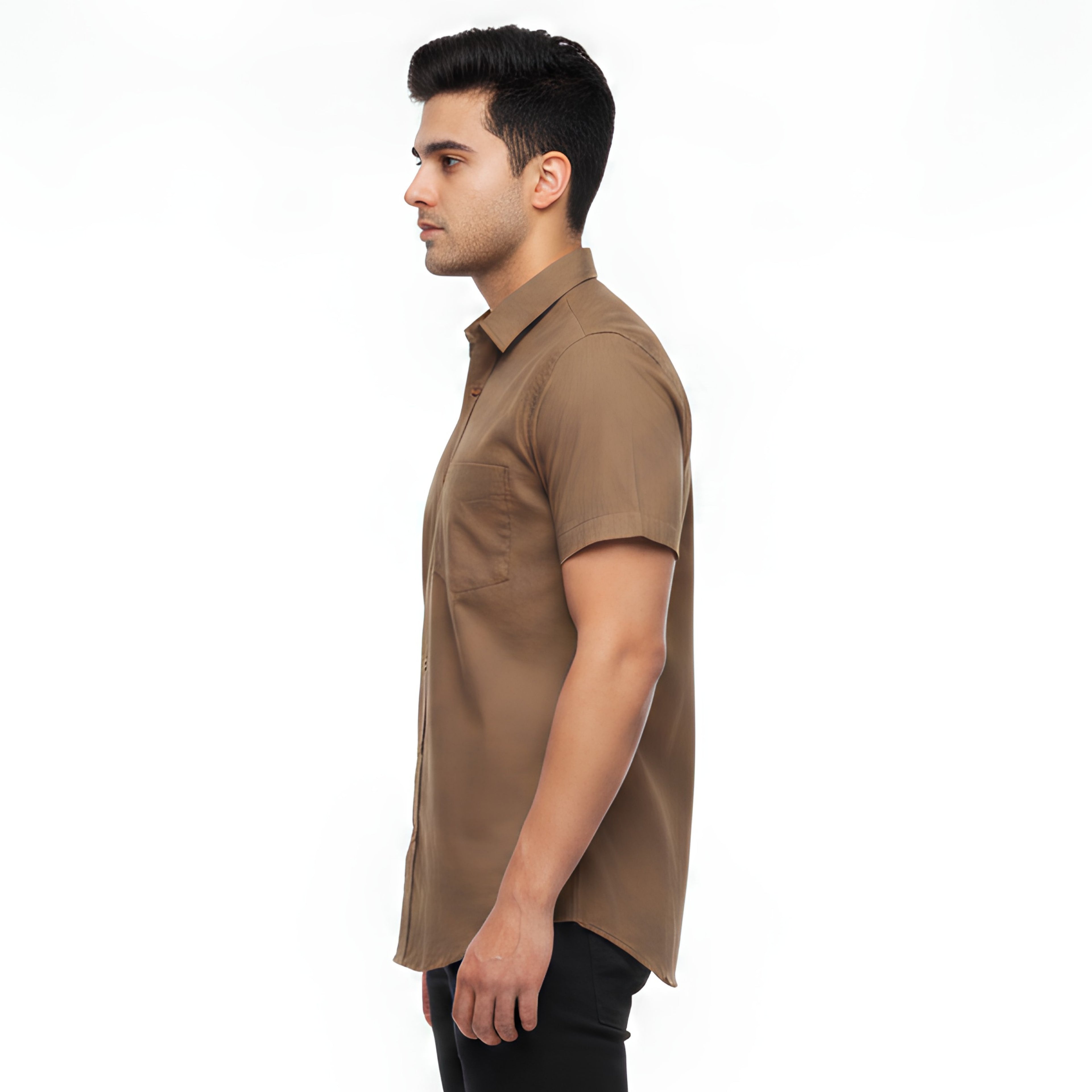 CraftEarth Men's Short-Sleeve Shirt HS-C4