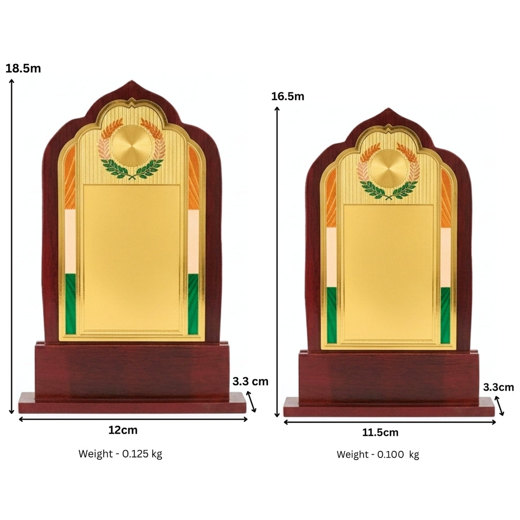 CraftEarth Premium Wooden Tricolor Memento | M-248