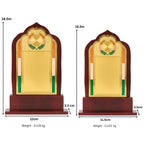 CraftEarth Premium Wooden Tricolor Memento | M-248