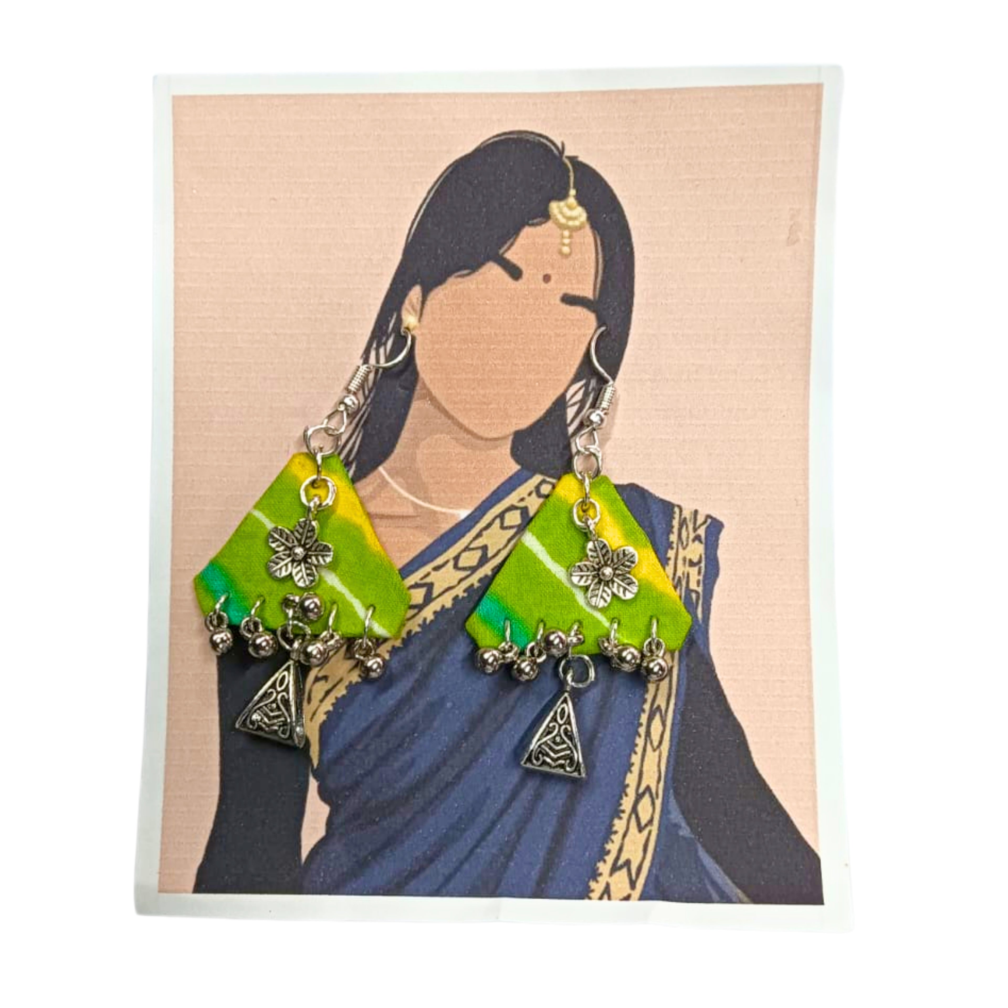 Premium Raksha Bandhan Evil Eye Gift Hamper with Bracelet, Traditional Jhumka Earrings, Chocolates, and Mixed Dry Fruits RC-14
