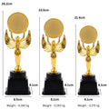 Premium Golden Winged Angel Victory Award Trophy (Fiber Memento) M-658