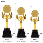 Premium Golden Winged Angel Victory Award Trophy (Fiber Memento) M-658