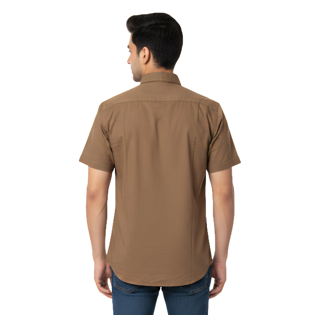 CraftEarth Men's Short-Sleeve Shirt HS-C4