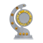 CraftEarth Modern Silver & Gold Wooden Memento M-485