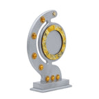 CraftEarth Modern Silver & Gold Wooden Memento M-485
