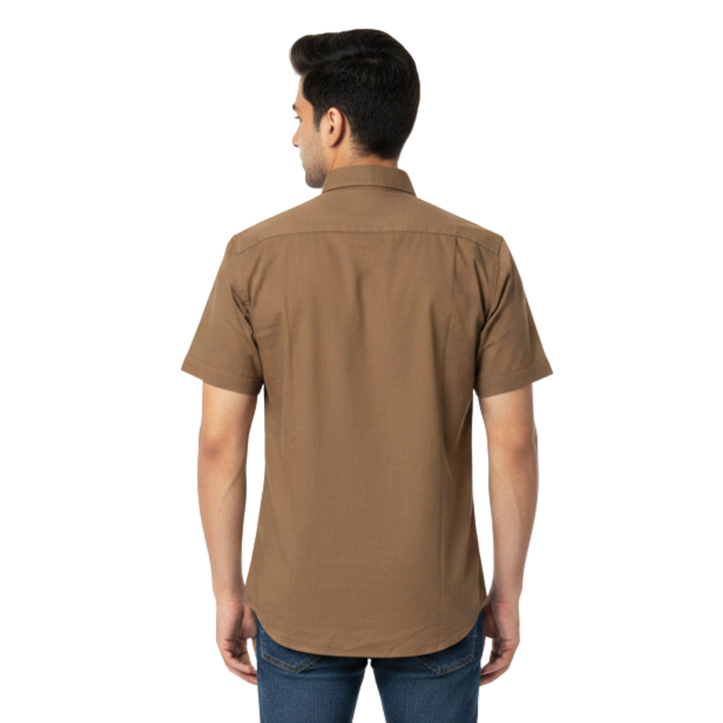 CraftEarth Men's Short-Sleeve Shirt HS-C4