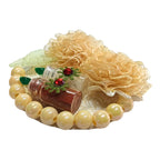 Premium Raksha Bandhan Evil Eye Gift Hamper with Bracelet, Traditional Jhumka Earrings, Chocolates, and Mixed Dry Fruits RC-14