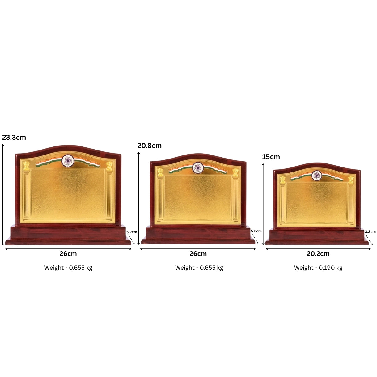 CraftEarth Premium Wooden National Memento M-25