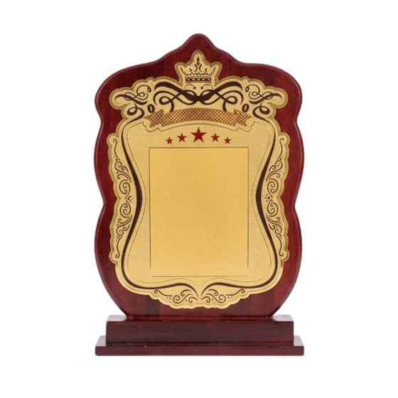 Classic Royal Wooden Shield Memento M-617