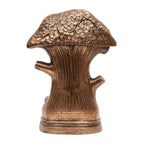 Divine Lord Buddha Under Bodhi Tree Idol in Gunmetal Copper Tone – Zen Home Decor G-287-A