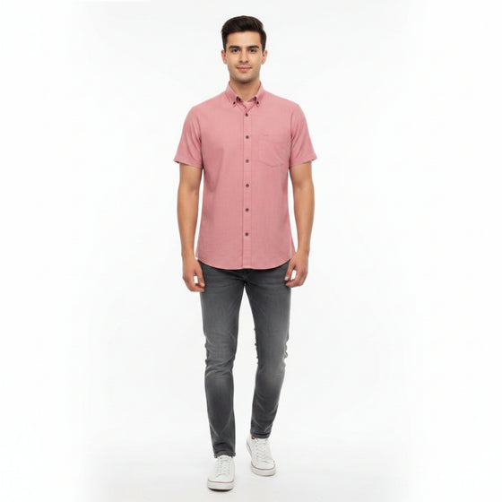 CraftEarth Men's Short-Sleeve Shirt HS-C10