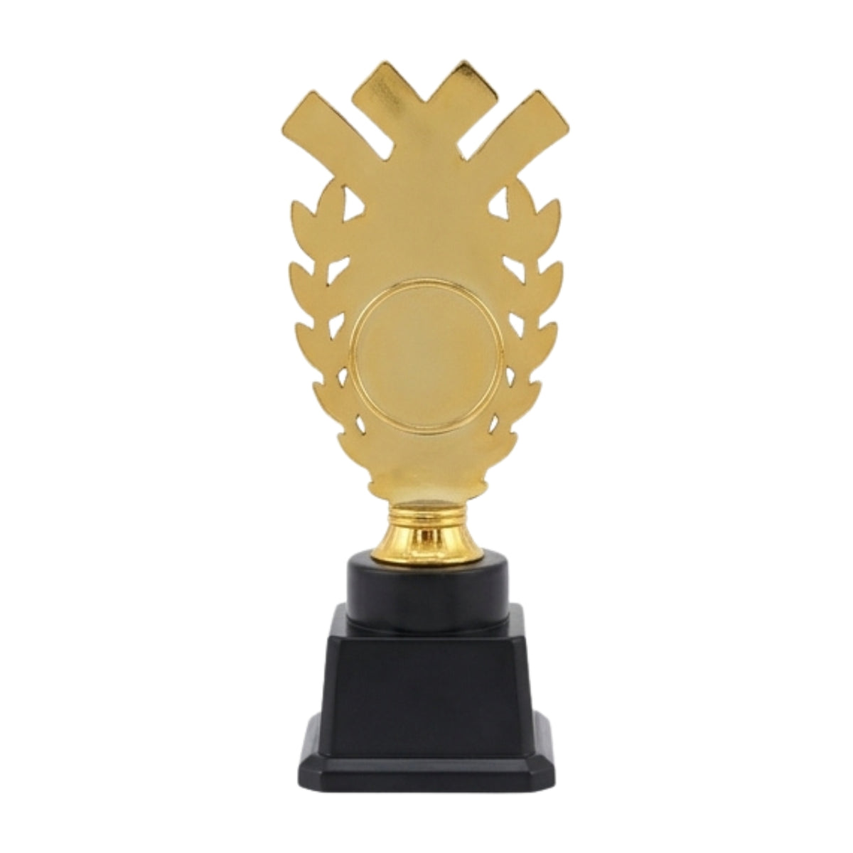 Elegant Golden Laurel Wreath Excellence Award Trophy (Fiber Memento) M-656