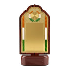 Premium Fiber Award Trophy | Patriotic Tri-Color Recognition Memento M-591