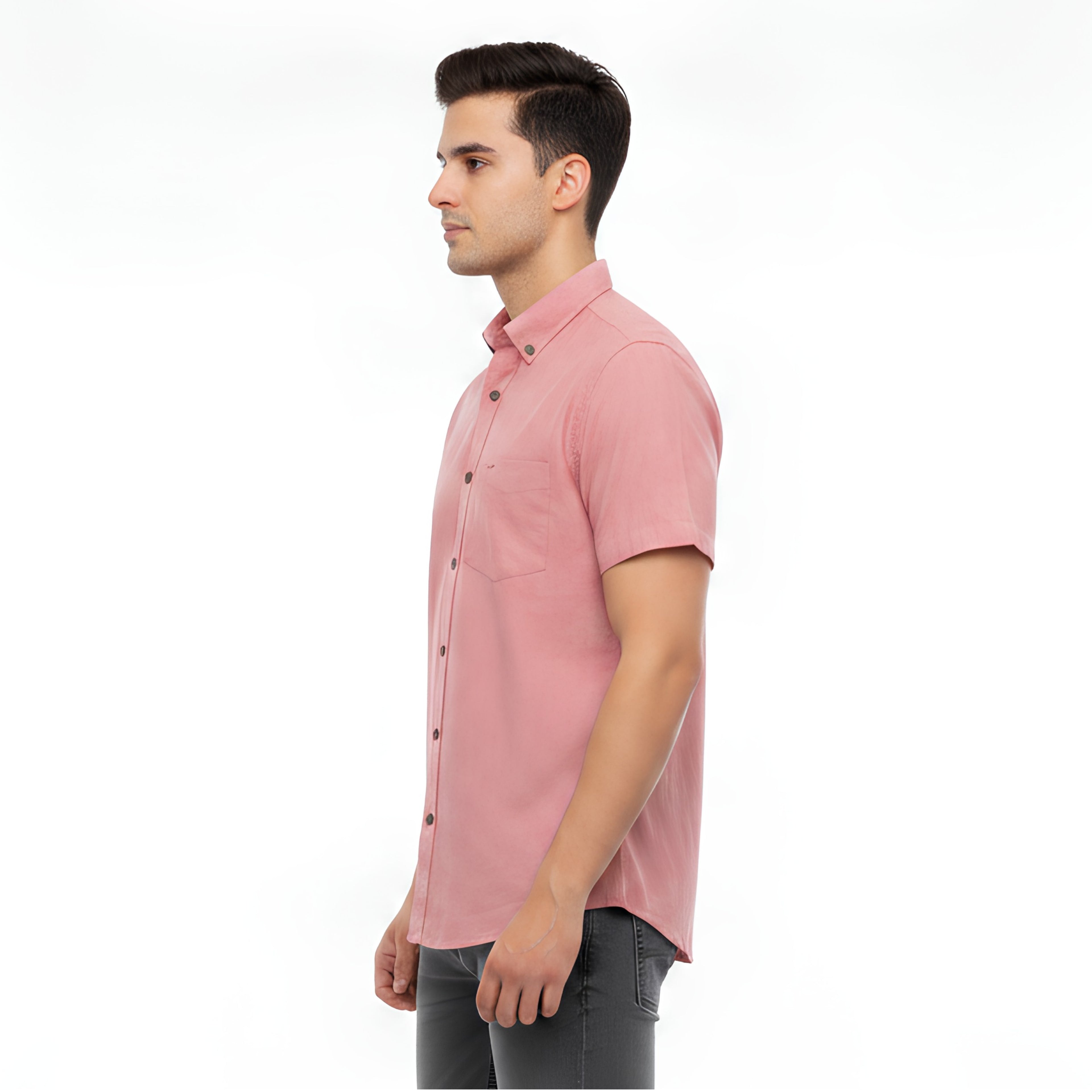 CraftEarth Men's Short-Sleeve Shirt HS-C10