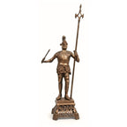 Premium Handcrafted 41-Inch Antique Roman Soldier Metal Statue G-36-A