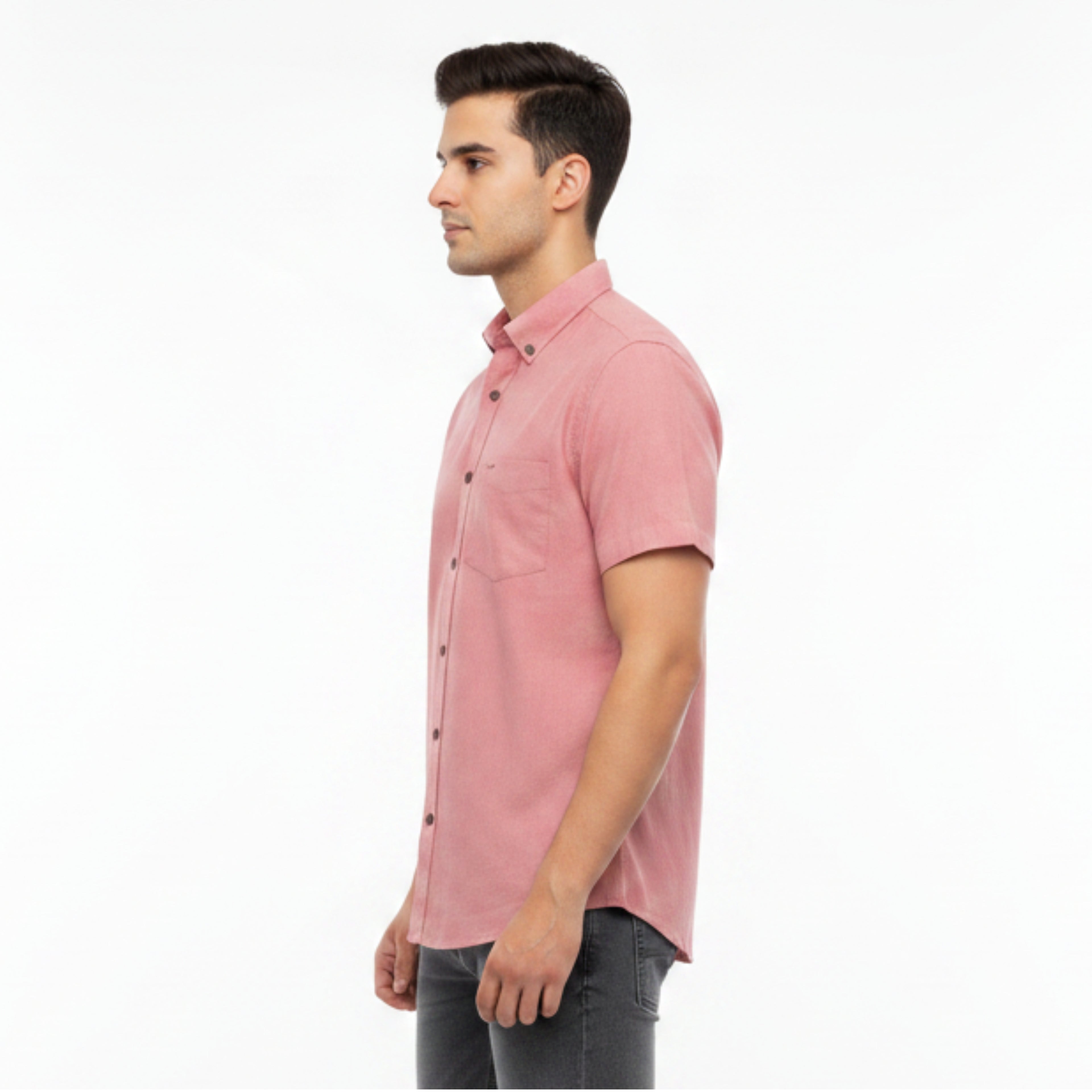 CraftEarth Men's Short-Sleeve Shirt HS-C10