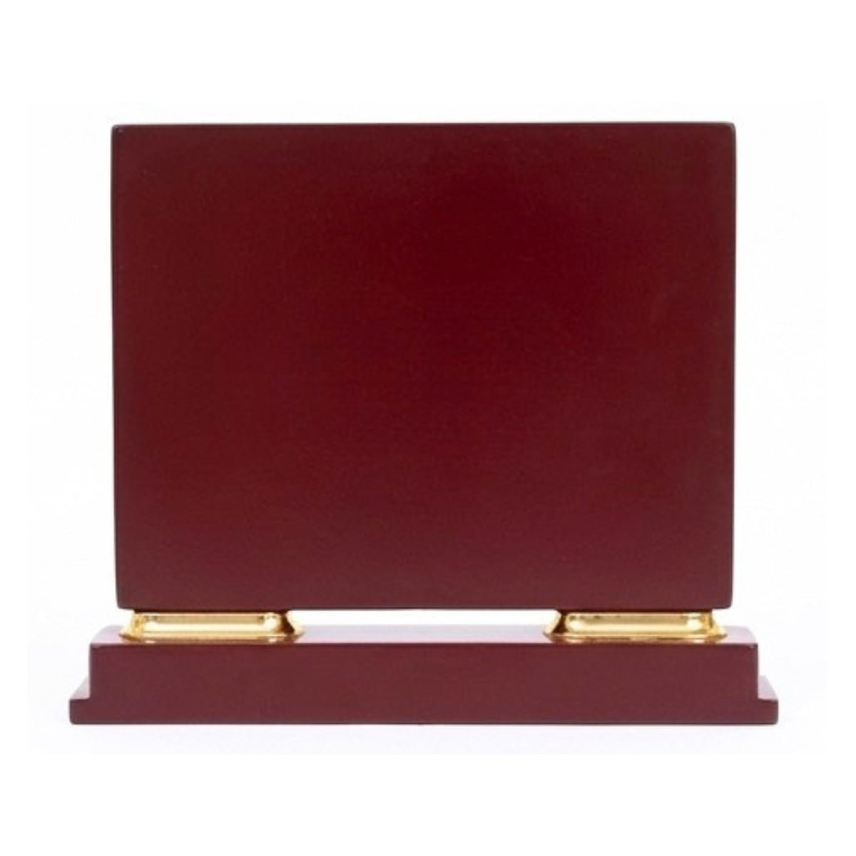 Premium Wooden Memento Trophy with Indian Tricolor Design & Golden Accents M-260-A