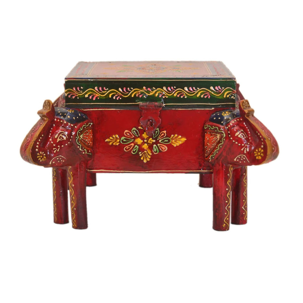 Handcrafted Wooden Boxes | Elephant Design Gift Box WD-163-A