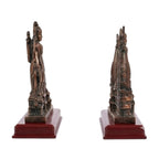 Traditional Copper Finish Gunmetal Ayodhya Ram Mandir Model G-112-B