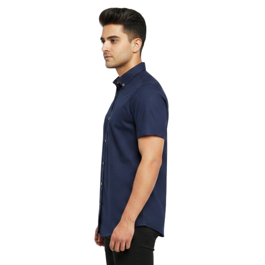 CraftEarth Men's Short-Sleeve Shirt HS-C36