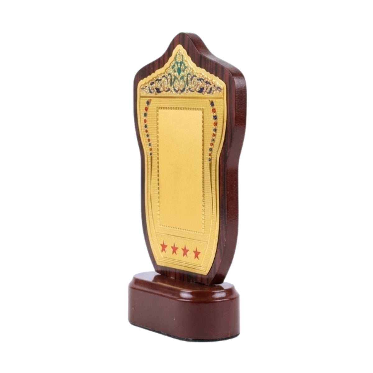Royal Gold Shield Fiber Memento with Star Details M-620