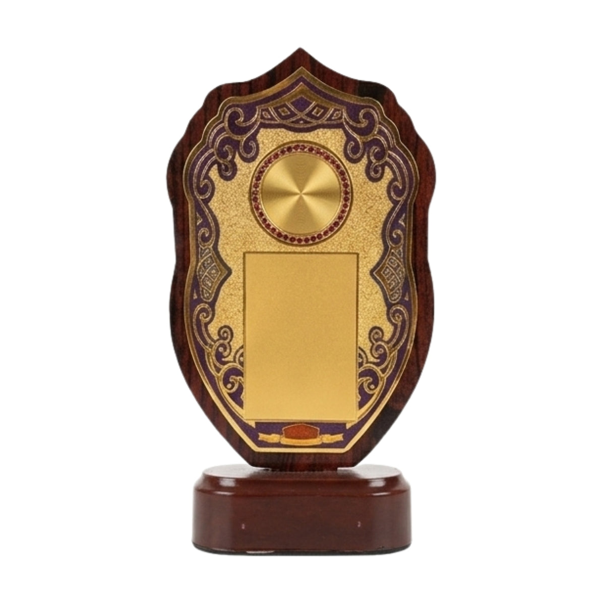 Imperial Crest Curved Shield Fiber Memento M-618