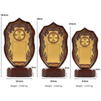 Imperial Crest Curved Shield Fiber Memento M-618
