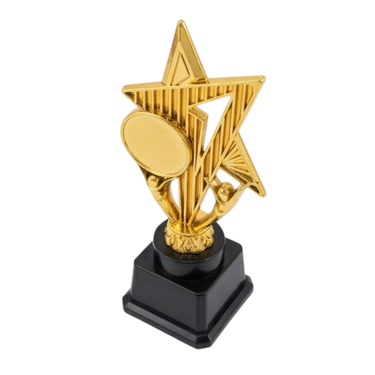 Elegant Golden Star Success Excellence Award Trophy (Fiber Memento) M-654