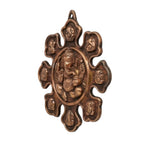 Ashtavinayak Lord Ganesha Metal Wall Hanging Plaque (Antique Gunmetal Copper Finish) G-62-B