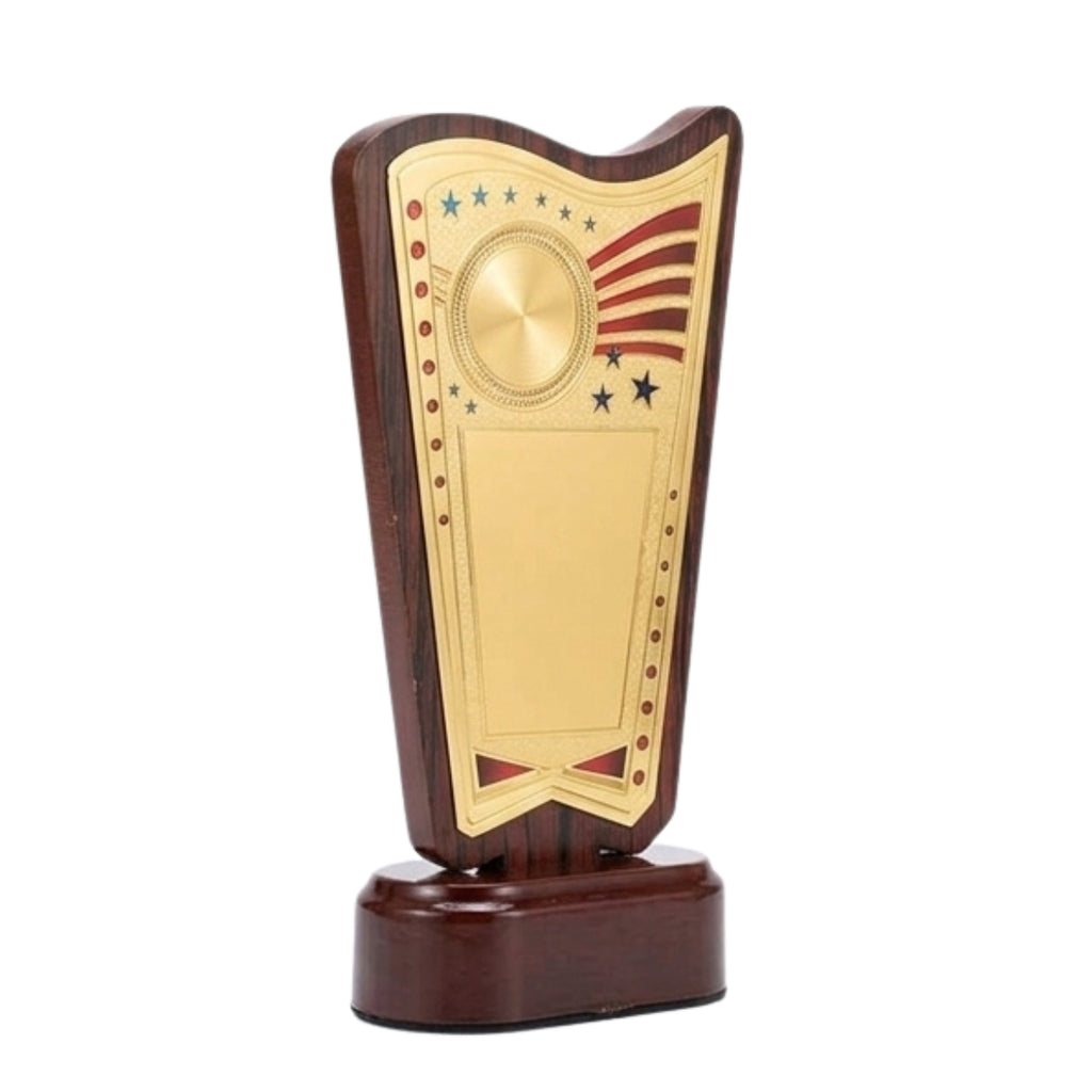 Premium Fiber & Wooden Finish Achievement Memento M-624