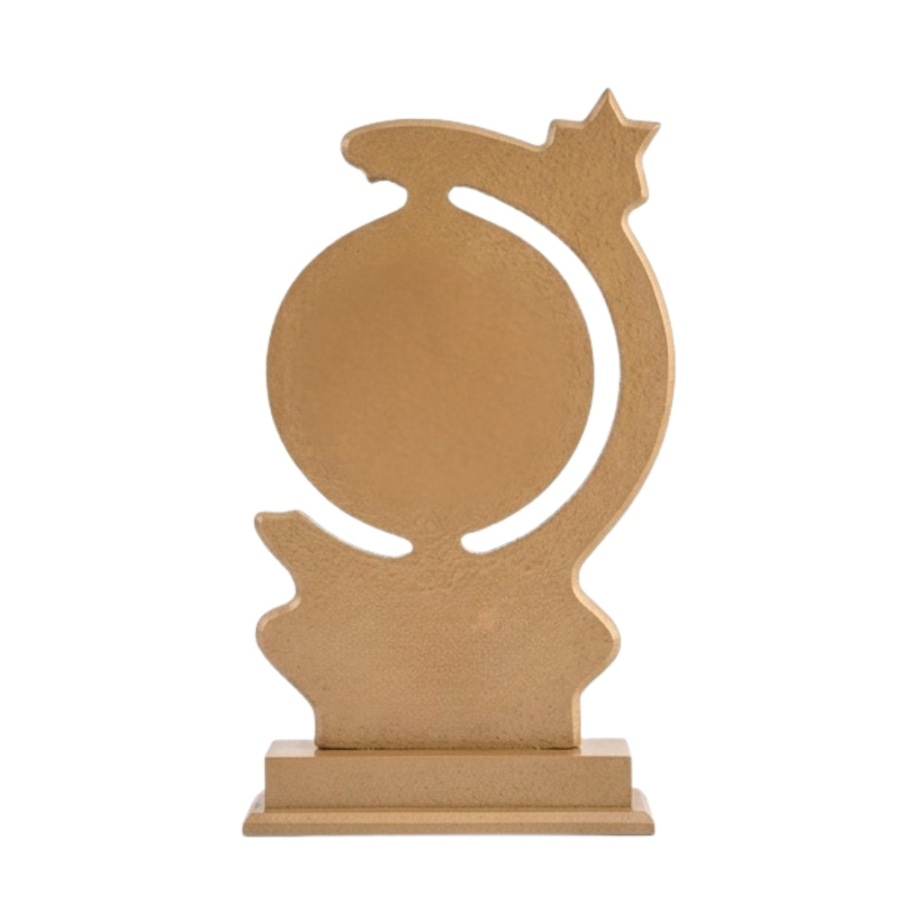 Artisanal Wooden Partnership & Global Excellence Recognition Trophy M-486