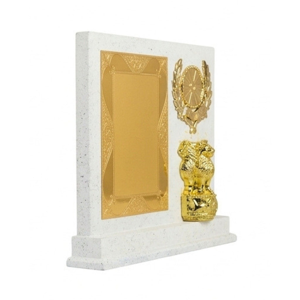 National Emblem Executive White Wooden Memento & Recognition Award M-634-A