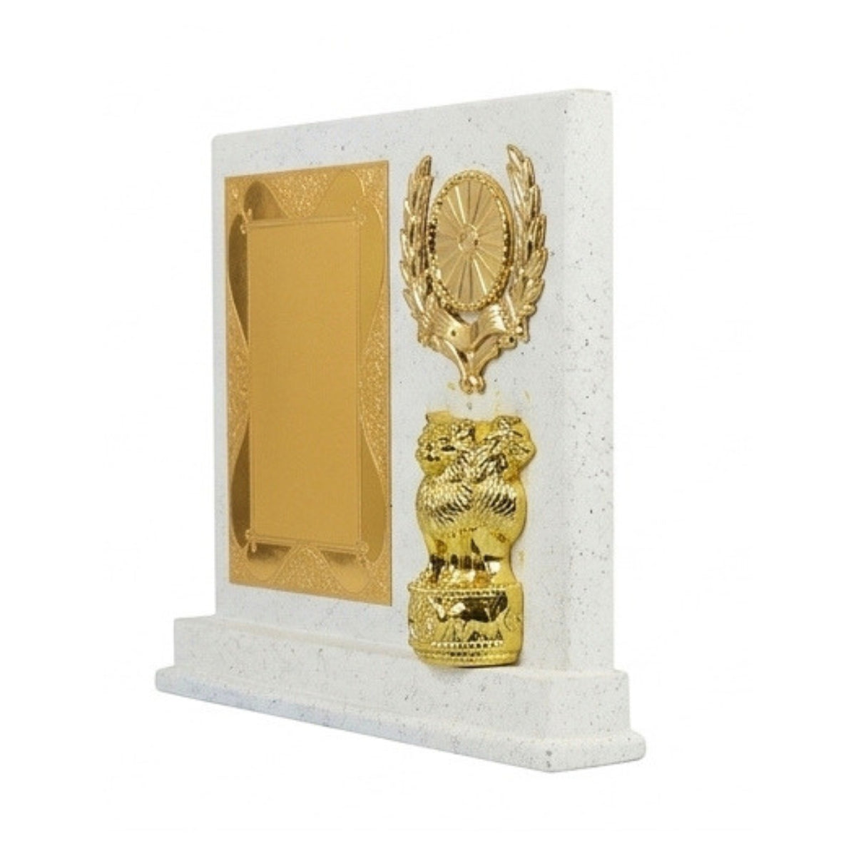 National Emblem Executive White Wooden Memento & Recognition Award M-634-A