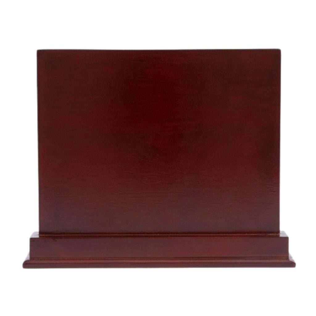 Patriotic India Map & Rising Stars Wooden Recognition Award M-70-A