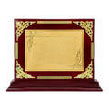 Imperial Royal Filigree Glossy Mahogany Wooden Award Memento M-263-A
