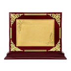 Imperial Royal Filigree Glossy Mahogany Wooden Award Memento M-263-A