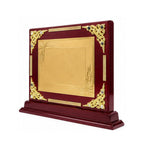 Imperial Royal Filigree Glossy Mahogany Wooden Award Memento M-263-A