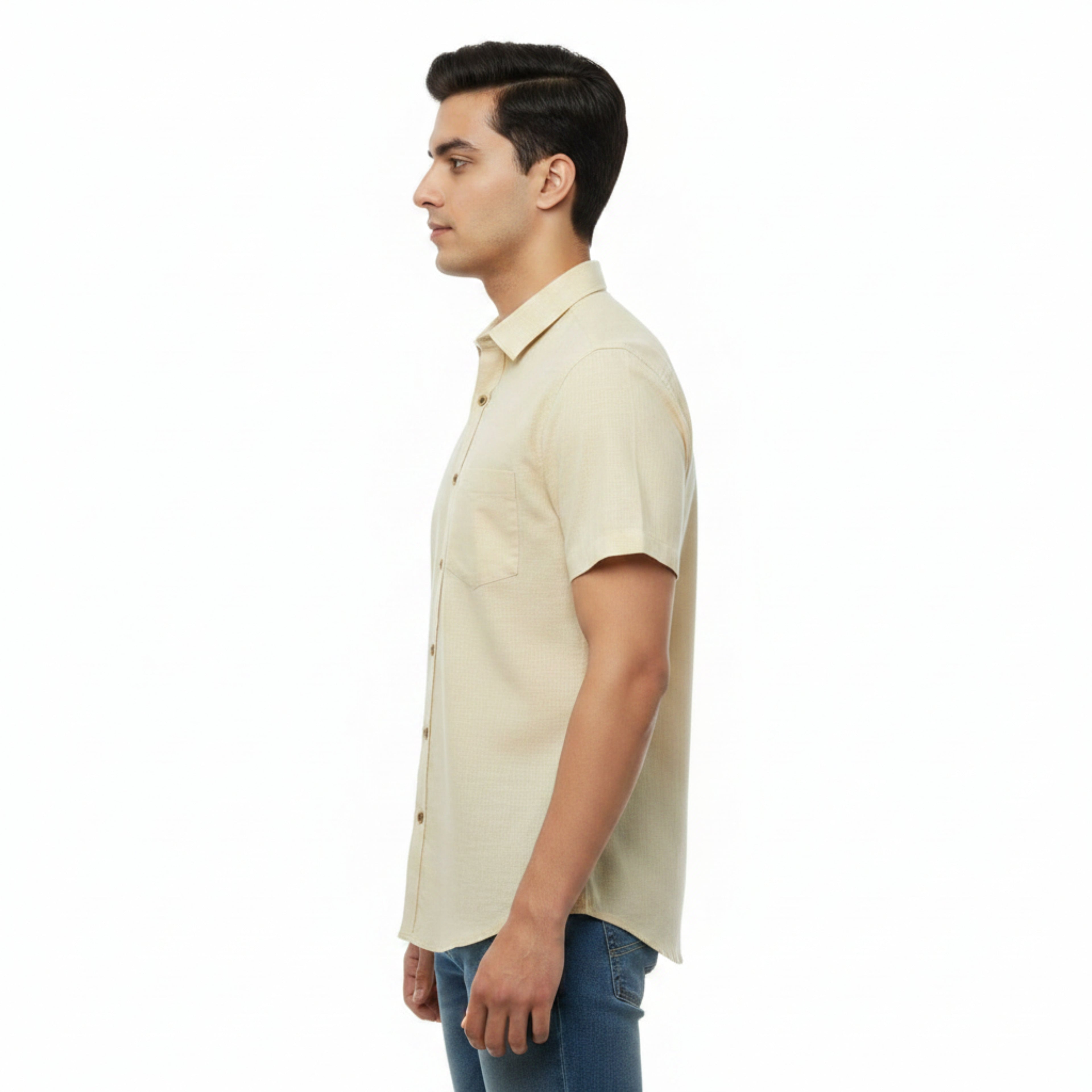 CraftEarth Men's Short-Sleeve Shirt HS-C14