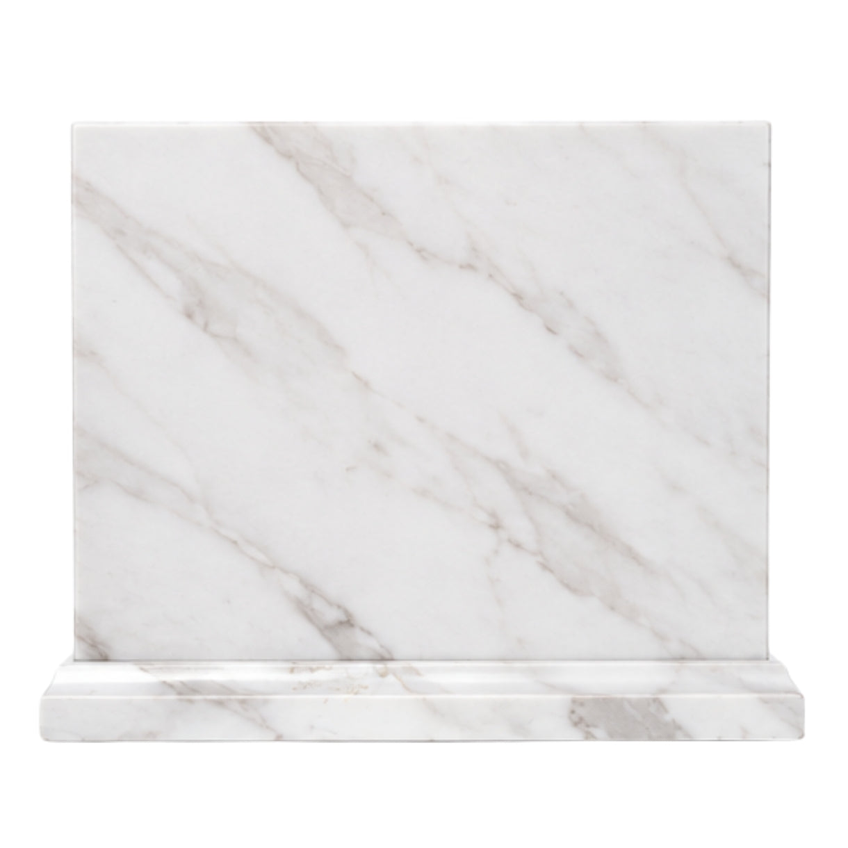 Executive White Marble Finish Wooden Partnership & Excellence Memento M-255-A