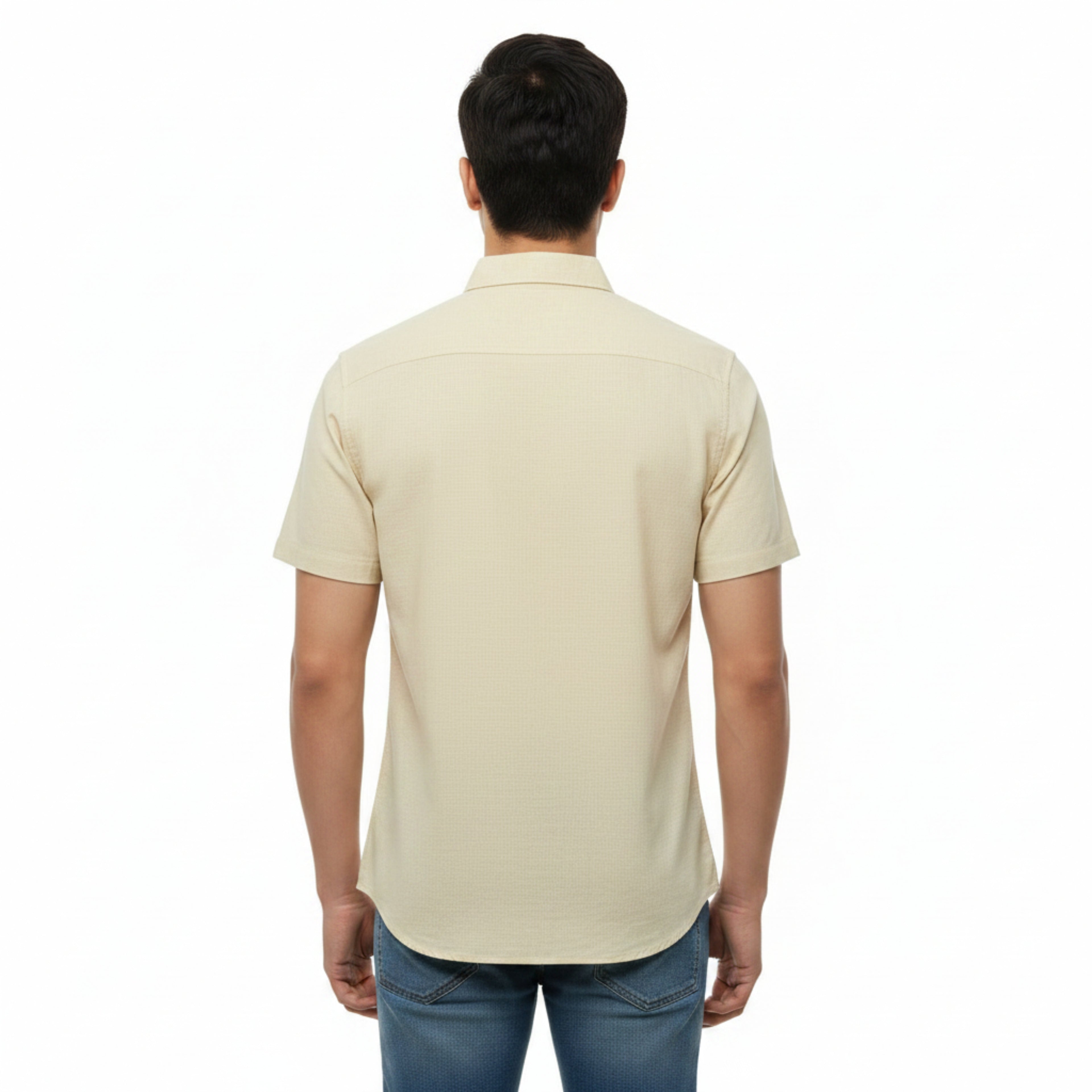 CraftEarth Men's Short-Sleeve Shirt HS-C14