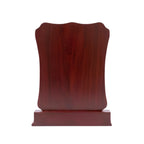 Royal Twin Peacock Traditional Gold Plaque Mahogany Wooden Memento M-353-A