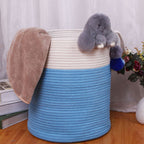 craftearth-cotton-rope-basket-blue-5